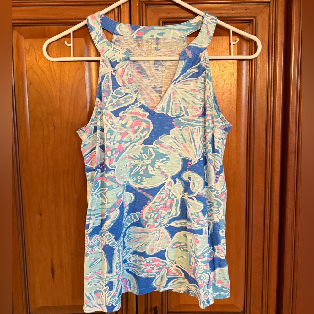 Guc Lilly Pulitzer tank top